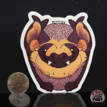 Load image into Gallery viewer, Pebble Bat Loaf Sticker

