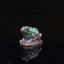 Load image into Gallery viewer, Toad Squishy - Teeny Size - Near Clear 31