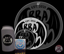 Load image into Gallery viewer, Holographic Glow in the Dark BBA Logo Vinyl Decal