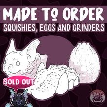 Load image into Gallery viewer, Made To Order Squishies Eggs And Grinders
