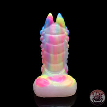 Load image into Gallery viewer, Gronk Small 00-30 Melted Crayons UV GITD
