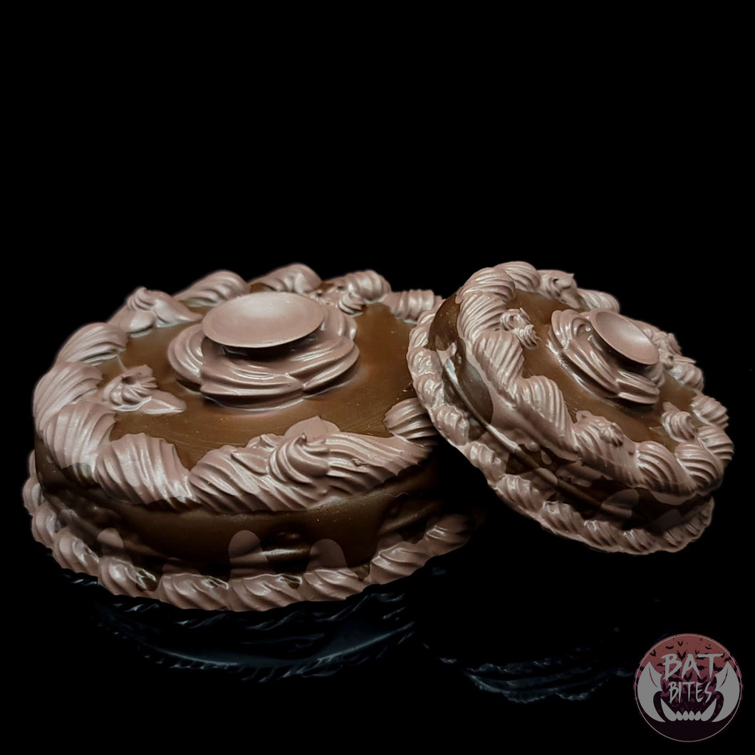 Pound (Cake) Mount Prototype Set of Two FIRM A2 Chocolate Decadence