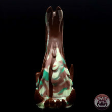 Load image into Gallery viewer, Spire Large 00-30 Mint Choco Swirl UV GITD
