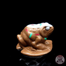 Load image into Gallery viewer, Toad Squishy - Regular Size - Soft - Gingerbread
