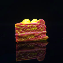Load image into Gallery viewer, Cake Slice Squishy - Teeny Size - Super Soft
