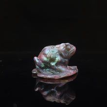 Load image into Gallery viewer, Toad Squishy - Teeny Size - Near Clear 31
