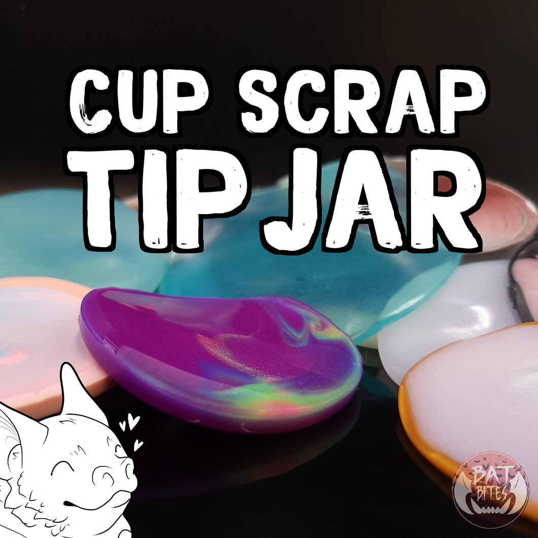 Cup Scrap Tip Jar